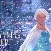 Ο Channing Tatum ντύνεται Έλσα απ' το Frozen και κλέβει καρδιές