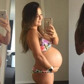 Έγκυος, γυμνάστρια και ειλικρινής στο Instagram