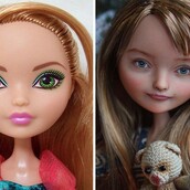 Πώς θα ήταν οι κούκλες, χωρίς όλο αυτό το μακιγιάζ;