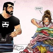 Η ζωή με τη γυναίκα μου: το πιο συγκινητικό σκίτσο του διάσημου ζευγαριού των κόμικ