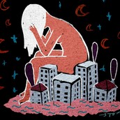 Ο κόσμος με στεναχωρεί. Ίσως είμαι καταθλιπτική.**