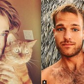 40 όμορφοι άντρες με γατάκια σε ένα hot λογαριασμό του ίνσταγκραμ