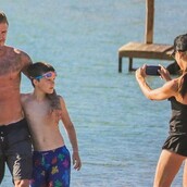 Oι Mπέκαμ στέλνουν τα φιλιά και την αγάπη τους στην Ελλάδα