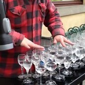 Το τραγούδι «Hallelujah» με κρυστάλλινα ποτήρια 