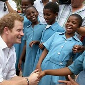Ο Πρίγκιπας Χάρι στο αφρικανικό Λεσότο 