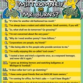 Μιτ Ρόμνεϊ ή Mr Burns;