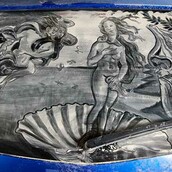 Ζωγραφική σε σκονισμένα αυτοκίνητα