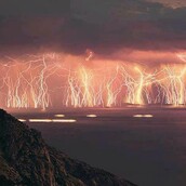 70 αστραπές σε μία φωτογραφία