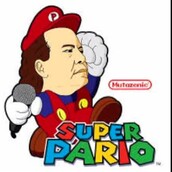 Ο Γιάννης Πάριος ως Σούπερ Μάριο