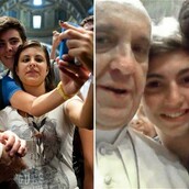 Ο Πάπας Φραγκίσκος στην πρώτη παπική selfie φωτογραφία