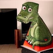 H απίθανη οφθαλμαπάτη με τον Τυραννόσαυρο 