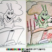 Καταστρέφοντας ζωγραφιές για παιδιά