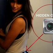 Να τι συμβαίνει όταν κρύψεις μια κάμερα σε ένα κολάν