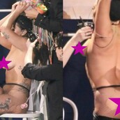 Η Lady Gaga κάνει πρεμιέρα γυμνή στο stage του artRAVE: The ARTPOP Ball