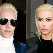Κim Kardashian και Jared Leto πλατινέ!