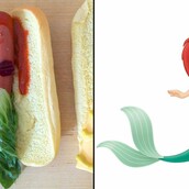 Lucky Peach: Οι πριγκίπισσες της Disney σαν hot dogs