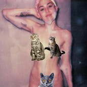 H Miley Cyrus δίνει τις γυμνές της, αδημοσίευτες πόλαροϊντς στο περιοδικό V