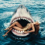 Η Rihanna και ο λευκός καρχαρίας