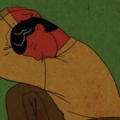 Τύπος φωτεινός, άνετος και χαμογελαστός. Δεν μπορούσα να φανταστώ ότι έκρυβε πίσω του τόσο σκοτάδι***