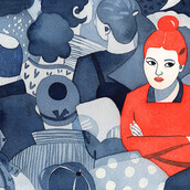 Όταν είσαι δίπλα μου, οι φωνές στο κεφάλι μου σωπαίνουν για λίγο. Για λίγο όμως.**