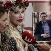 Η Τσιτσιολίνα ήρθε στην Αθήνα και της έδειξαν τον Τσίπρα και τον Καμμένο!