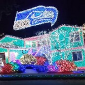 Αυτό το σπίτι ίσως έσπασε το ρεκόρ για τα περισσότερα χριστουγεννιάτικα φωτάκια