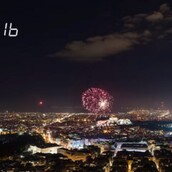 Τα πυροτεχνήματα του Αθηναϊκού ουρανού κατά την αλλαγή του χρόνου!