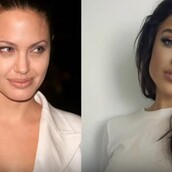 Αυτό το μοντέλο είναι σύμφωνα με το ίντερνετ η σωσίας της Τζολί (συγγνώμη, αλλά LOL)