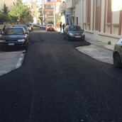 Παγκόσμια πρωτοτυπία στο Ρέθυμνο - Φωτογραφίες από την πιο επική ασφαλτόστρωση που έγινε ποτέ