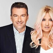 Οι παρουσιαστές Γιώργος Λιάγκας και Φαίη Σκορδά ανακοίνωσαν τον χωρισμό τους