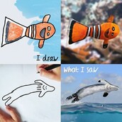 Μπαμπάς "ζωντανεύει" τα σχέδια του 6χρονου γιου του και το αποτέλεσμα είναι αστείο αλλά και λίγο ανατριχιαστικό