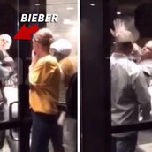 Διέρρευσαν βίντεο με άγριο ξύλο μεταξύ Justin Bieber και άγνωστου άντρα