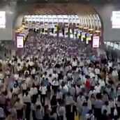 Η ώρα του χάους στο μετρό του Τόκιο