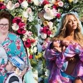 Γονείς τρολάρουν την φωτογραφία της Beyonce με τα δίδυμα για να δείξουν πώς είναι η αλήθεια