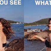 Η φωτογραφία ενός μοντέλου με το πώς βλέπει αυτή τον εαυτό της και πώς οι άλλοι και το δυνατό μήνυμα που θέλει να περάσει