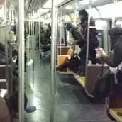 Πανικός στο μετρό - Αρουραίος!