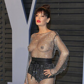 Όσκαρ 2018 - Ποια έσκασε έτσι στο πάρτι του Vanity Fair; Μα φυσικά η Μαντόνα της Αλβανίας