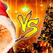 Γάτες εναντίον Χριστουγεννιάτικου δέντρου: Μάντεψε τον νικητή