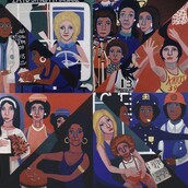 Μια τοιχογραφία για τους ρόλους των γυναικών μεταφέρεται από τις φυλακές Ράικερς στο Μουσείο Μπρούκλιν