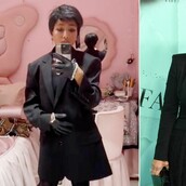 Κιμ Καρντάσιαν και Νορθ Γουέστ ντύθηκαν Κρις Τζένερ για τα 67α γενέθλιά της