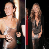 Blast from the past: Η Κέιτ Μος με διάφανο φόρεμα και γυμνό στήθος (μας) γύρισε πίσω στα '90s