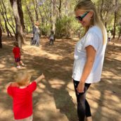 Η Λένα Δροσάκη με τον γιο της