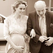 Η Ελεονώρα Μελέτη με τον πατέρα της