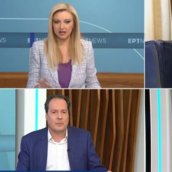 Σεισμος στην Εύβοια: Η αντίδραση της παρουσιάστριας της ΕΡΤ