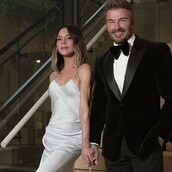 O Ντέιβιντ Μπέκαμ γιόρτασε τα γενέθλιά του, έναν μήνα νωρίτερα, παρέα με Μέσι, Μπρέιντι και Σακίλ Ο’Νιλ