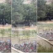 Επίθεση από κουκουλοφόρους στην Πολυτεχνειούπολη 