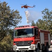 Φωτιά τώρα στα Μέγαρα