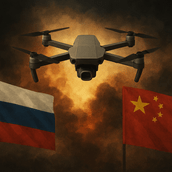 Drone με οπτικές ίνες: Πώς η Κίνα ενισχύει τη Ρωσία στα μέτωπα