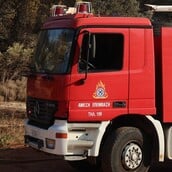 Σέρρες: Μεγάλη φωτιά σε εργοστάσιο ανακύκλωσης