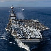 ΗΠΑ: Έφτασε στην Καραϊβική το αεροπλανοφόρο «Gerald R. Ford» - Ανησυχία στη Βενεζουέλα